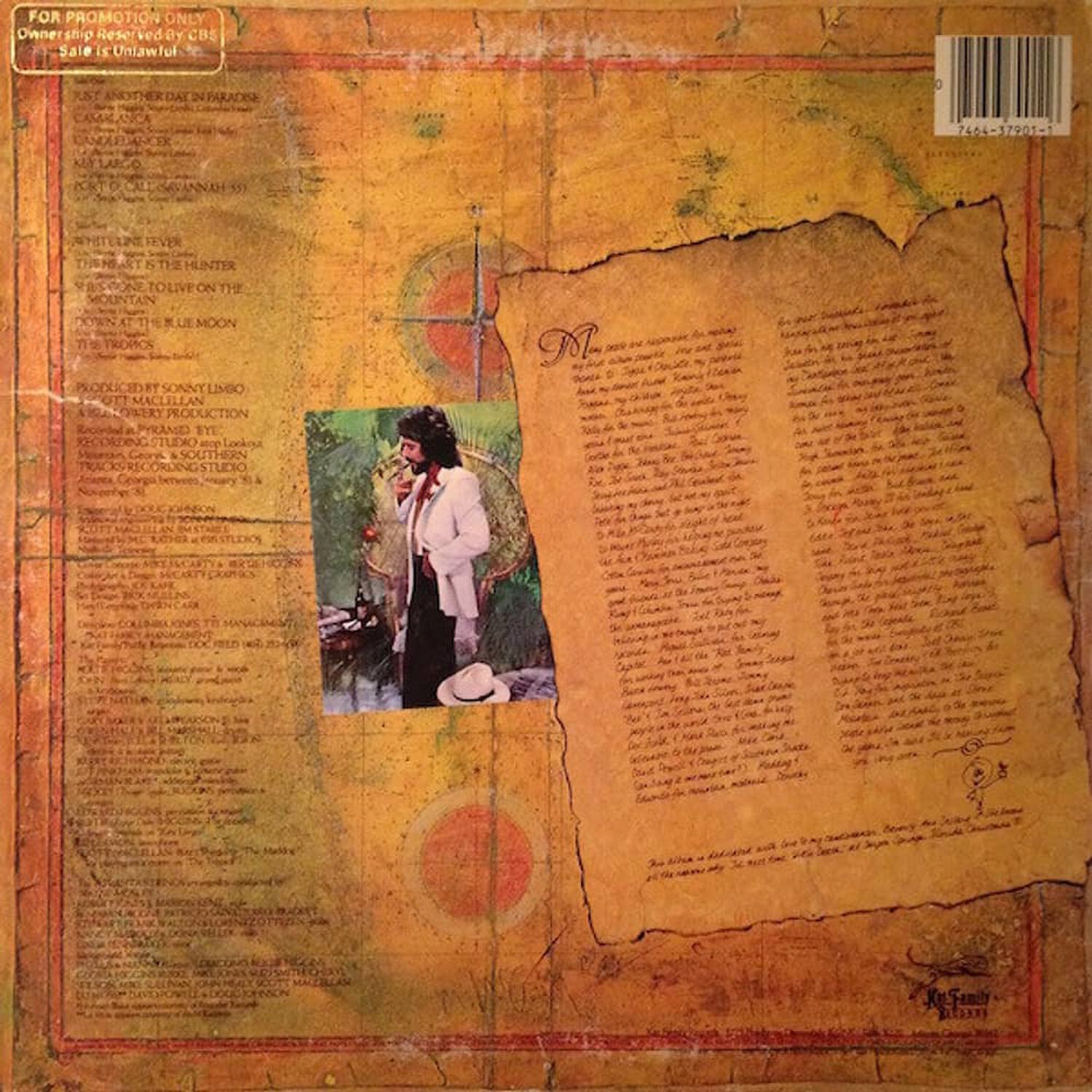 Bertie Higgins - Just Another Day In Paradise | Vinilo image number 1.0