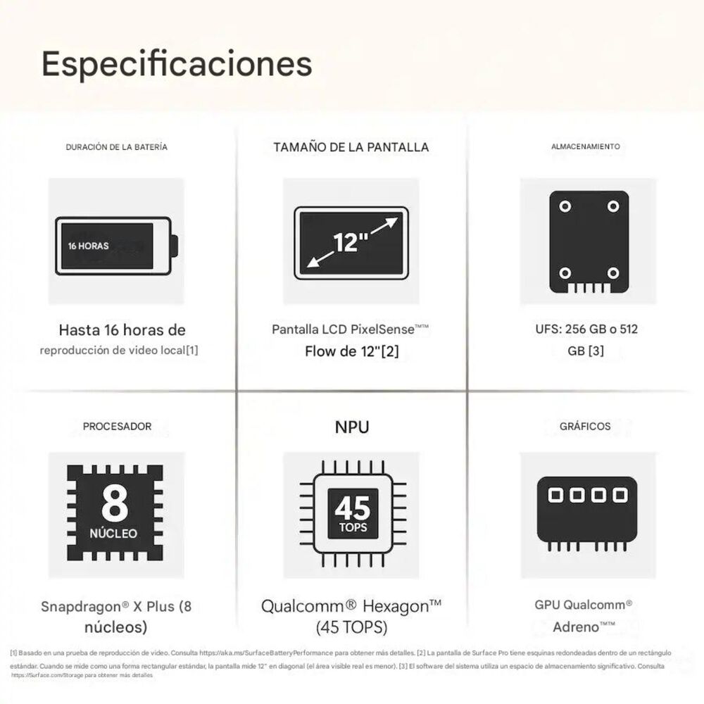 Surface Pro 12 - 16gb+512gb image number 8.0