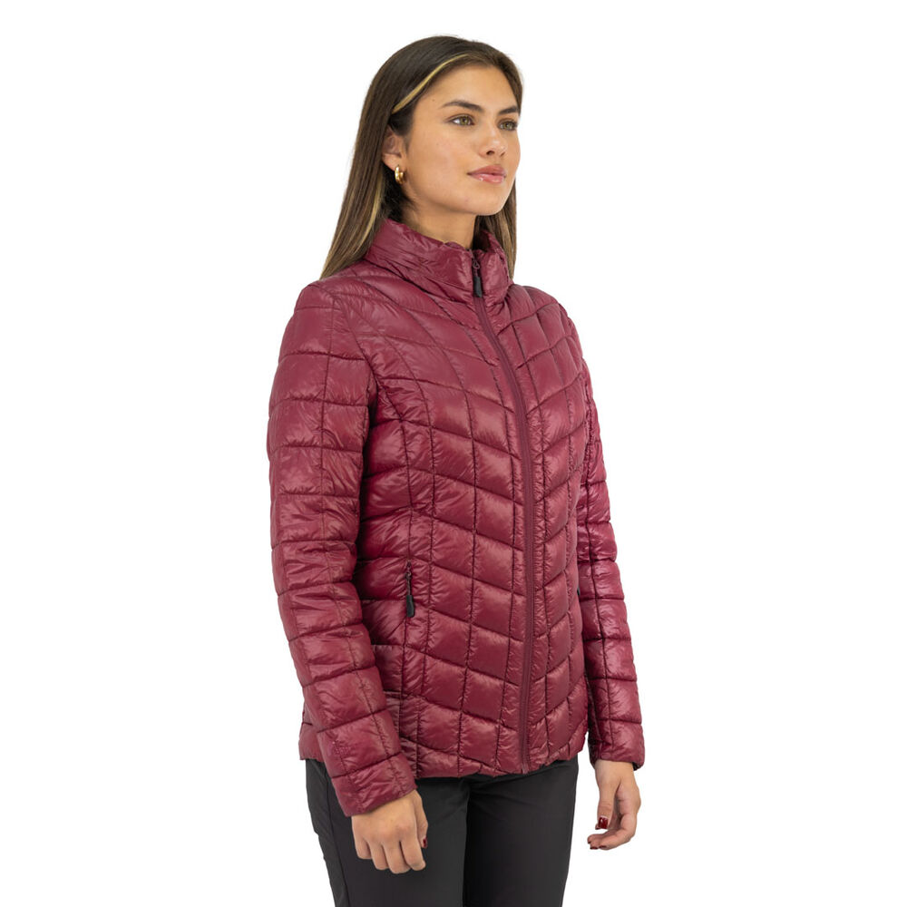 Parka Insulada Hw Traveler Mujer Cabernet image number 1.0