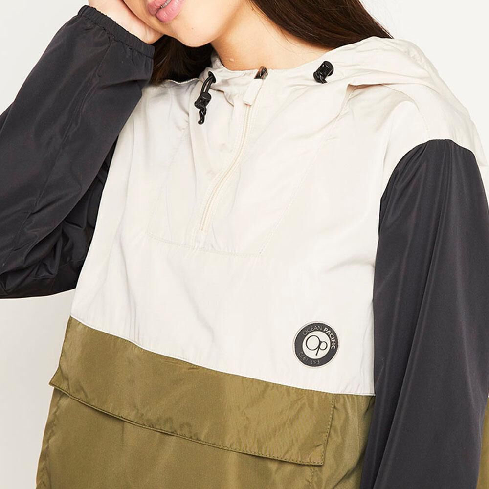 Cortaviento Regular Capucha Cuello Alto Mujer Ocean Pacific en Oferta |  Hites.com