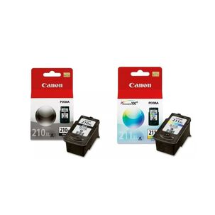 Pack Cartuchos Canon 210xl-211xl Original Negro / Tricolor