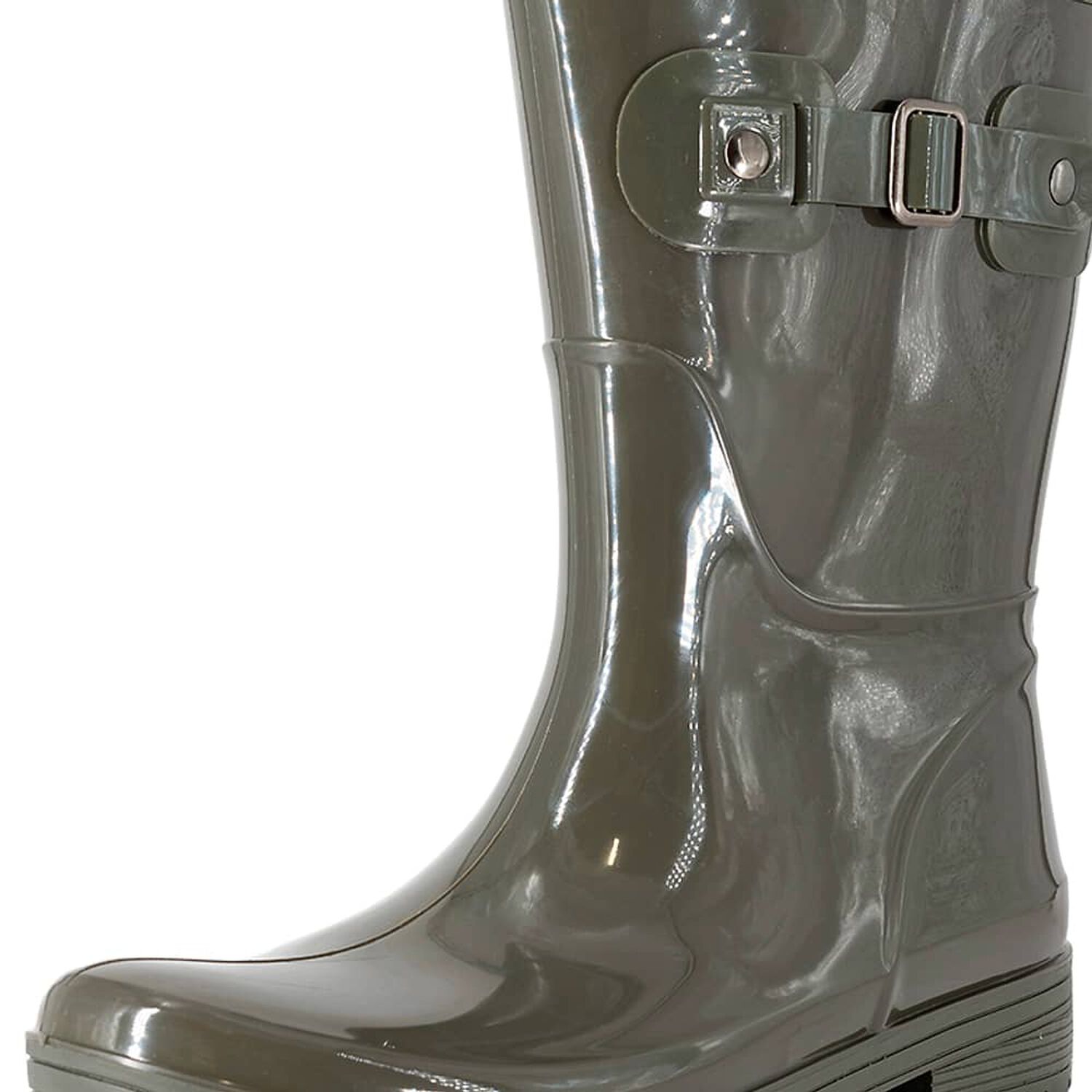 Bota De Agua Con Polar Cressida Verde Alquimia image number 3.0