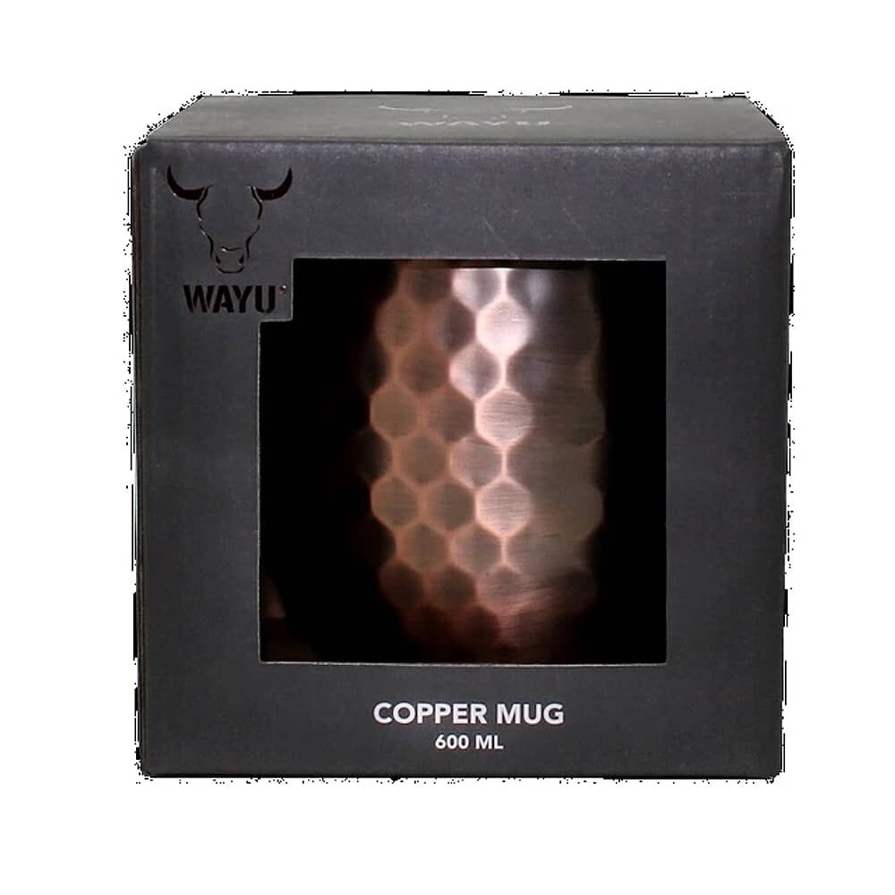 Mug Vaso Cobre Wayu 600ml Tragos Coctel Cocina image number 2.0
