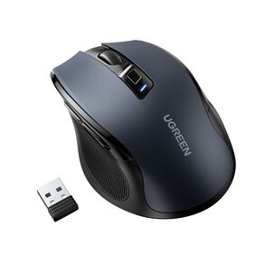 Mouse Inalámbrico 2.4ghz Ergonómico Negro Ugreen Mu006