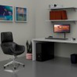Soporte Para Monitor -13 "a 27" Orilla De Mesa 8kg Bm811 - Brasforma
