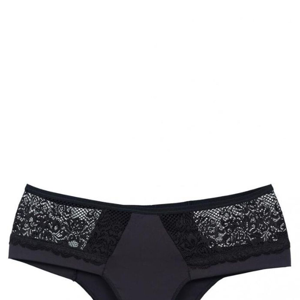 Bikini Microfibra Encaje Negro 2rios image number 0.0