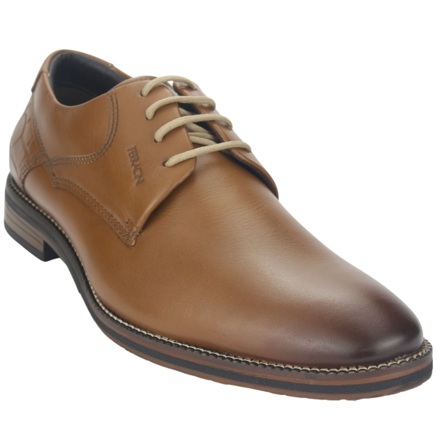 Zapato Ferracini Hombre 3941 Bentley Caf&eacute; Casual image number 2.0