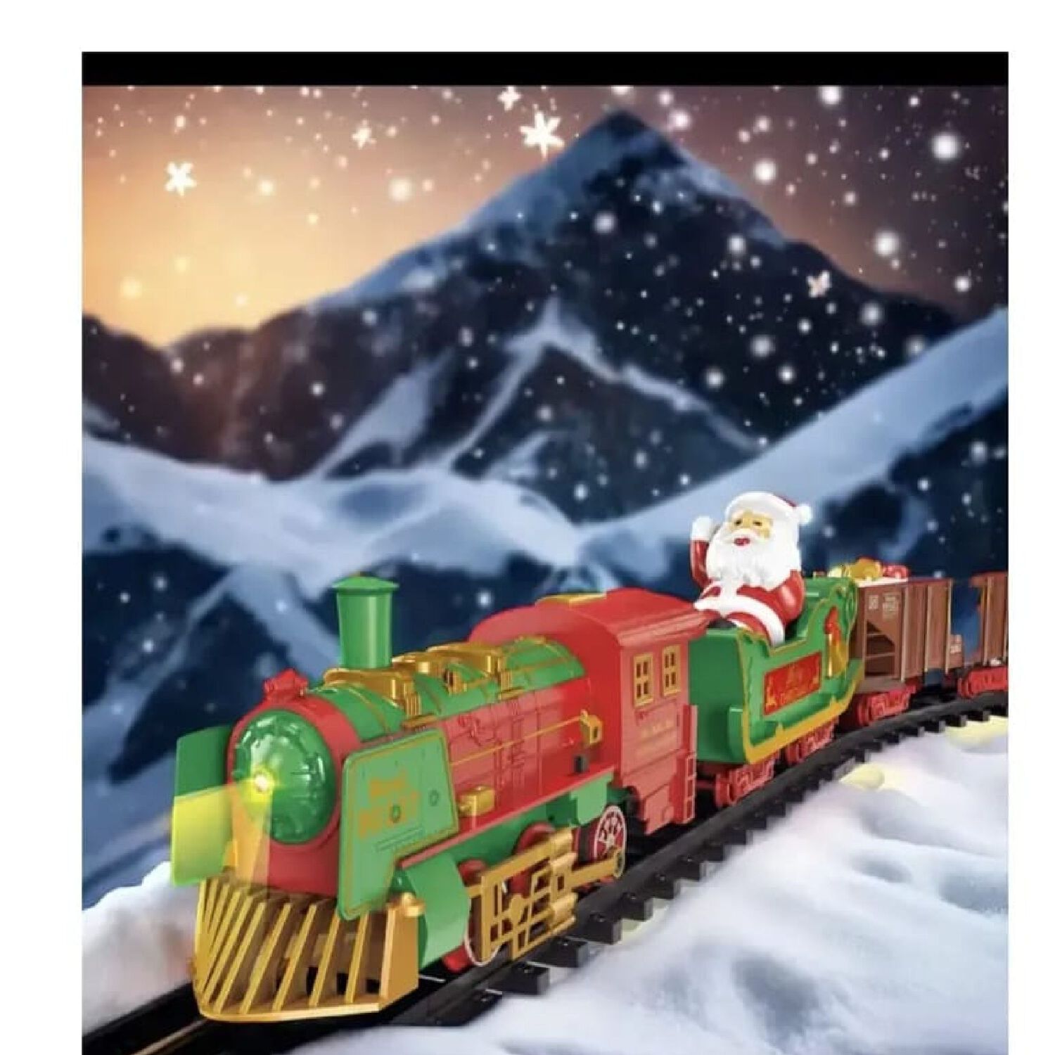 Tren Navidad A Pilas 89cm. image number 2.0