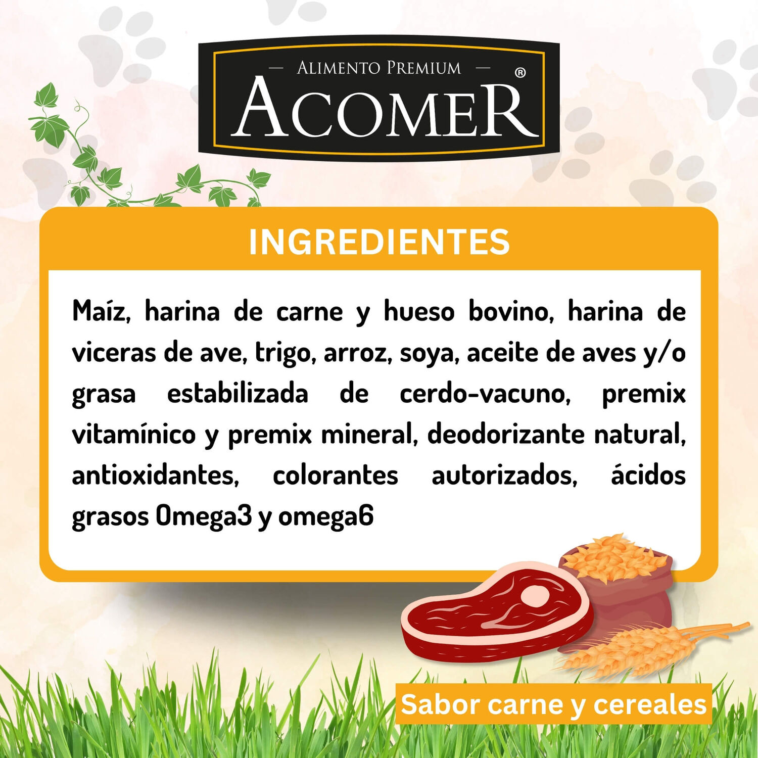 Alimento Para Perro Adulto Acomer 10kg image number 4.0