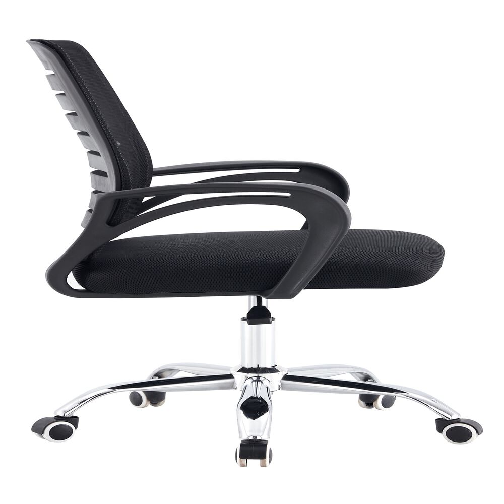 Silla De Oficina Ejecutiva Budapest Ergonomica Color Negro Bm-807 Arthome image number 3.0