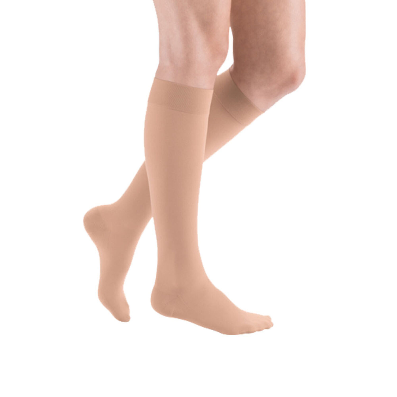 Calcetines De Compresi&oacute;n Mediven Plus Clase 1 Caramel Cl Toe-talla V-medi image number 0.0