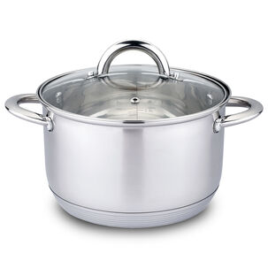 Olla De Acero Inoxidable 24 Cm 6.1 Lts