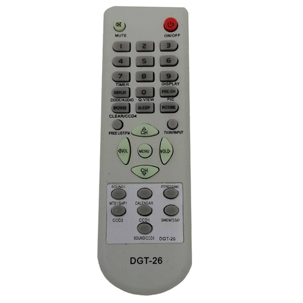 Control Remoto Para Irt Tv Antigua + Pilas - Dgt-26 image number 0.0