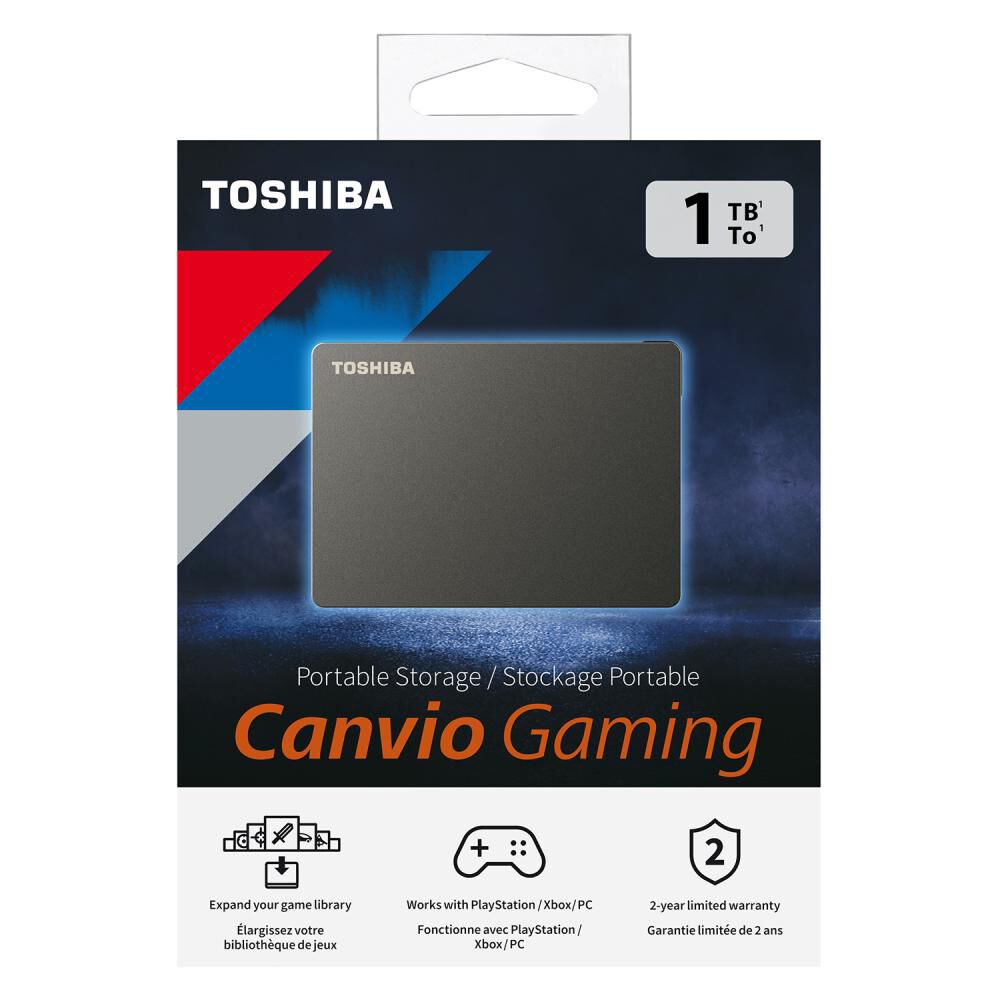 Disco Duro Toshiba Canvio Gaming 1 TB image number 7.0