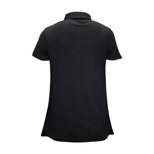 Polera Cooldry Quebec Manga Corta Mujer Black