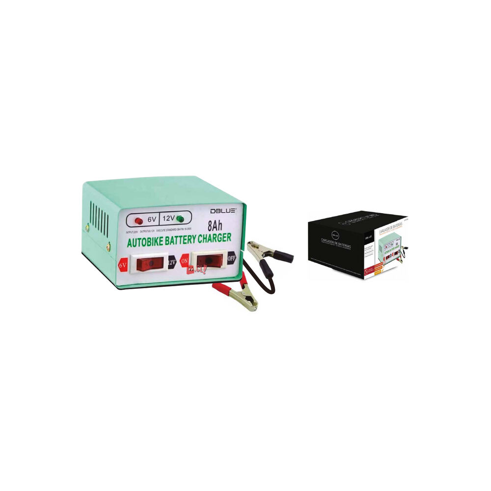 Cargador De Batería Autos Y Motos Potencia De 6v Y 12v - Ps image number 1.0