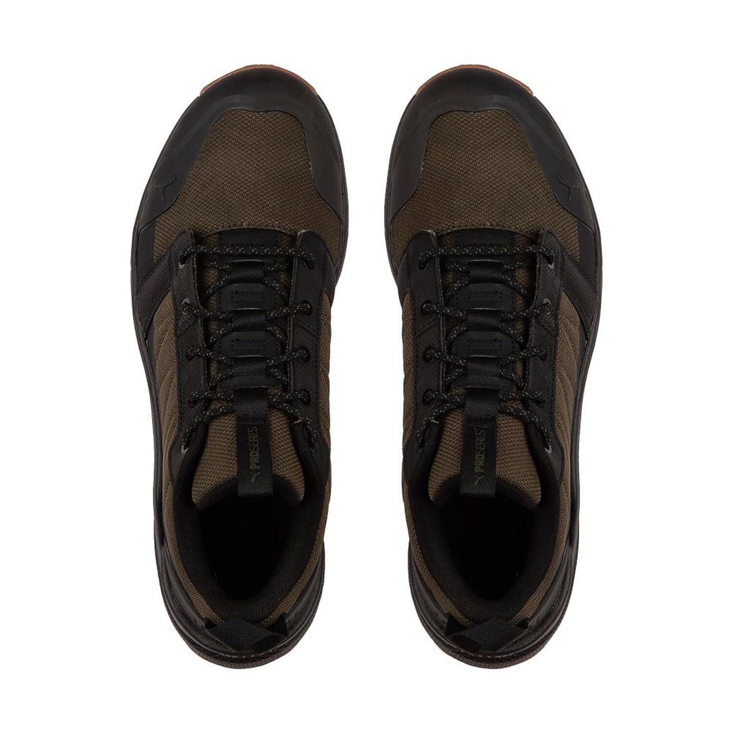 Zapatilla Outdoor Unisex Puma Boulder Wtr Lo Dark Olive- Black-gum image number 4.0