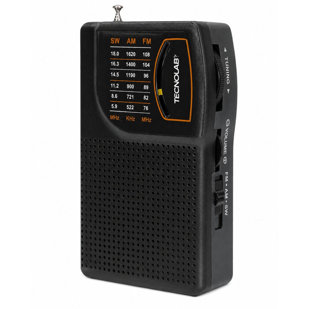 Radio Port&aacute;til Fm Recargable Usb-c Mini De Bolsillo - Ps image number 0.0