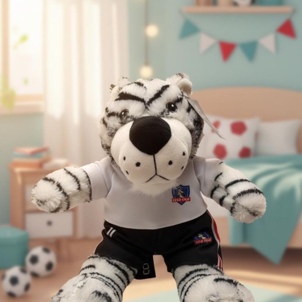 Peluche Tigre Colo Colo Oficial 26cm Deportes Titanio image number 4.0