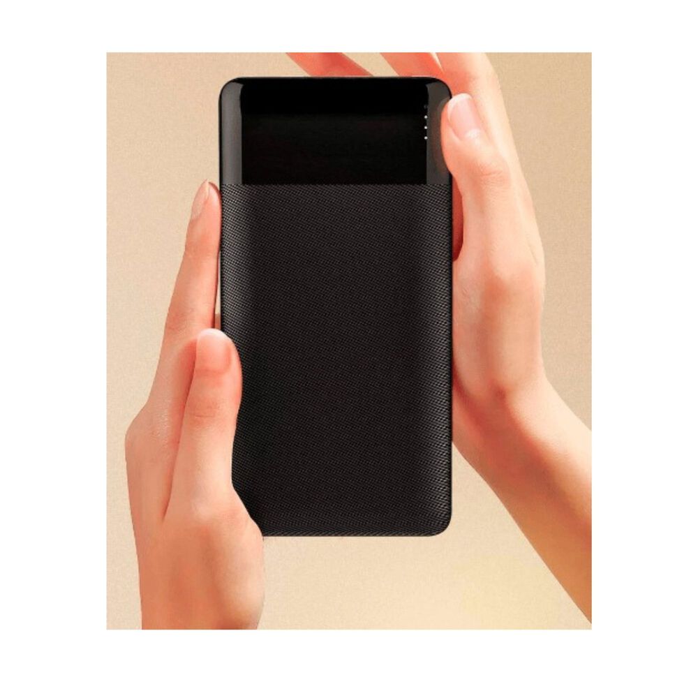 Power Bank Portatil 10000 Mah Negro Hoco 2 Usb + Usb-c image number 3.0