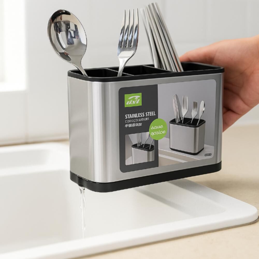 Escurridor Multifuncional Para Cubiertos De Cocina image number 4.0
