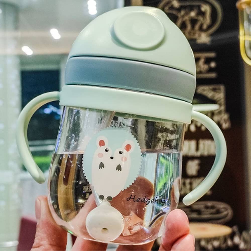 Vaso Antiderrame Con Asa Biber&oacute;n Entrenador Para Bebes 250ml image number 2.0