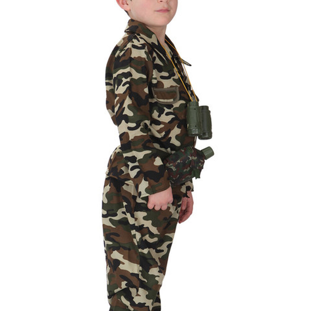 Disfraz Soldado Militar Fuerzas Especiales Infantil image number 2.0
