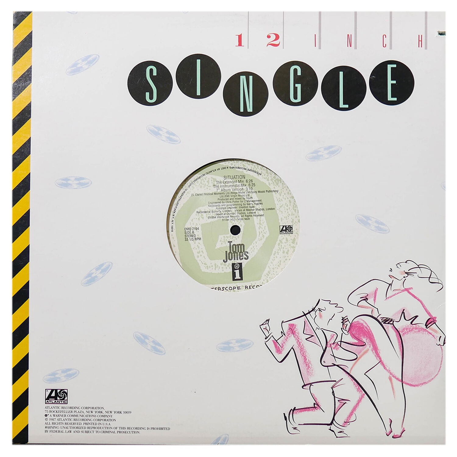 Tom Jones - Situation | 12" Maxi Single Usado image number 1.0