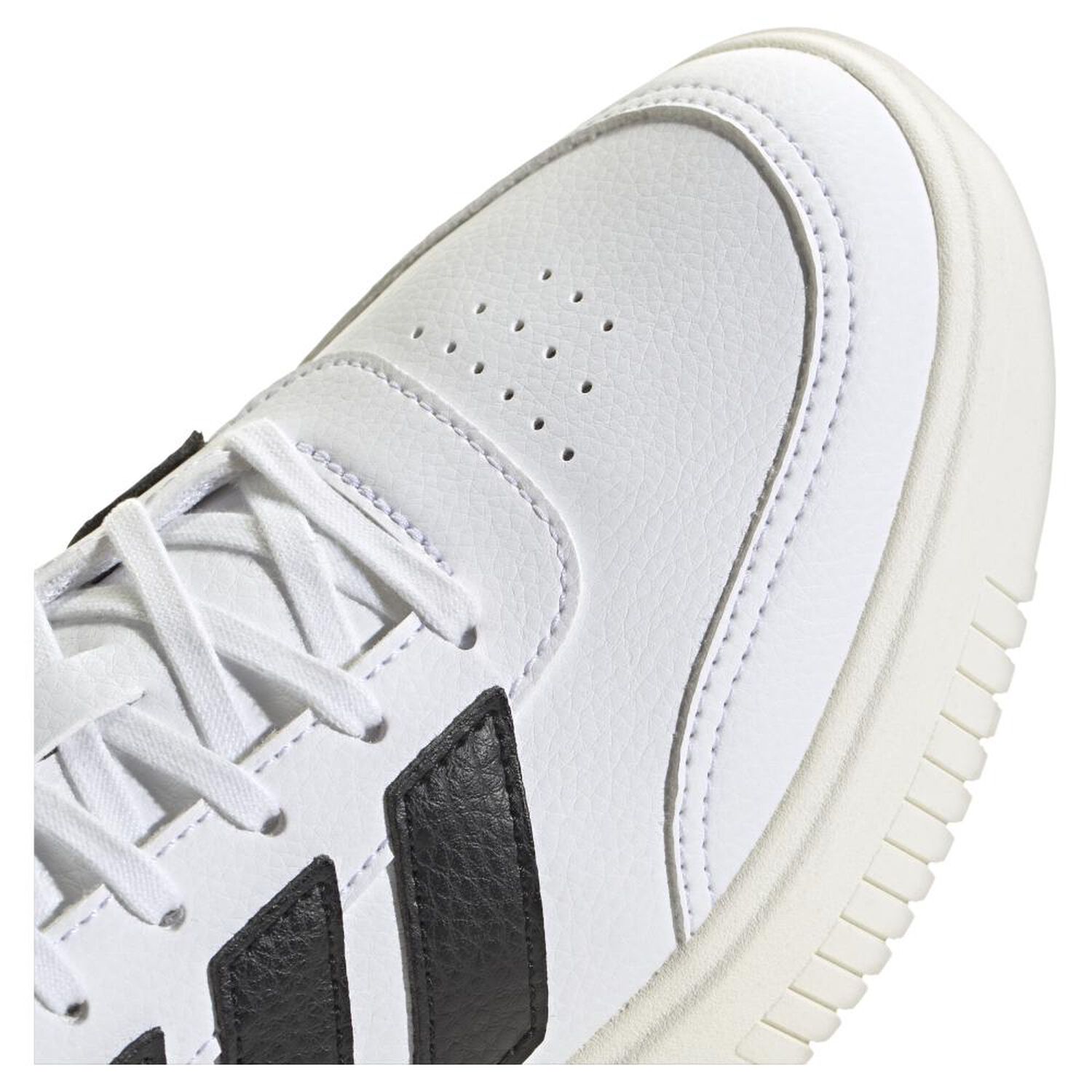 Zapatilla Urbana Mujer Adidas Courtblock Blanco image number 6.0