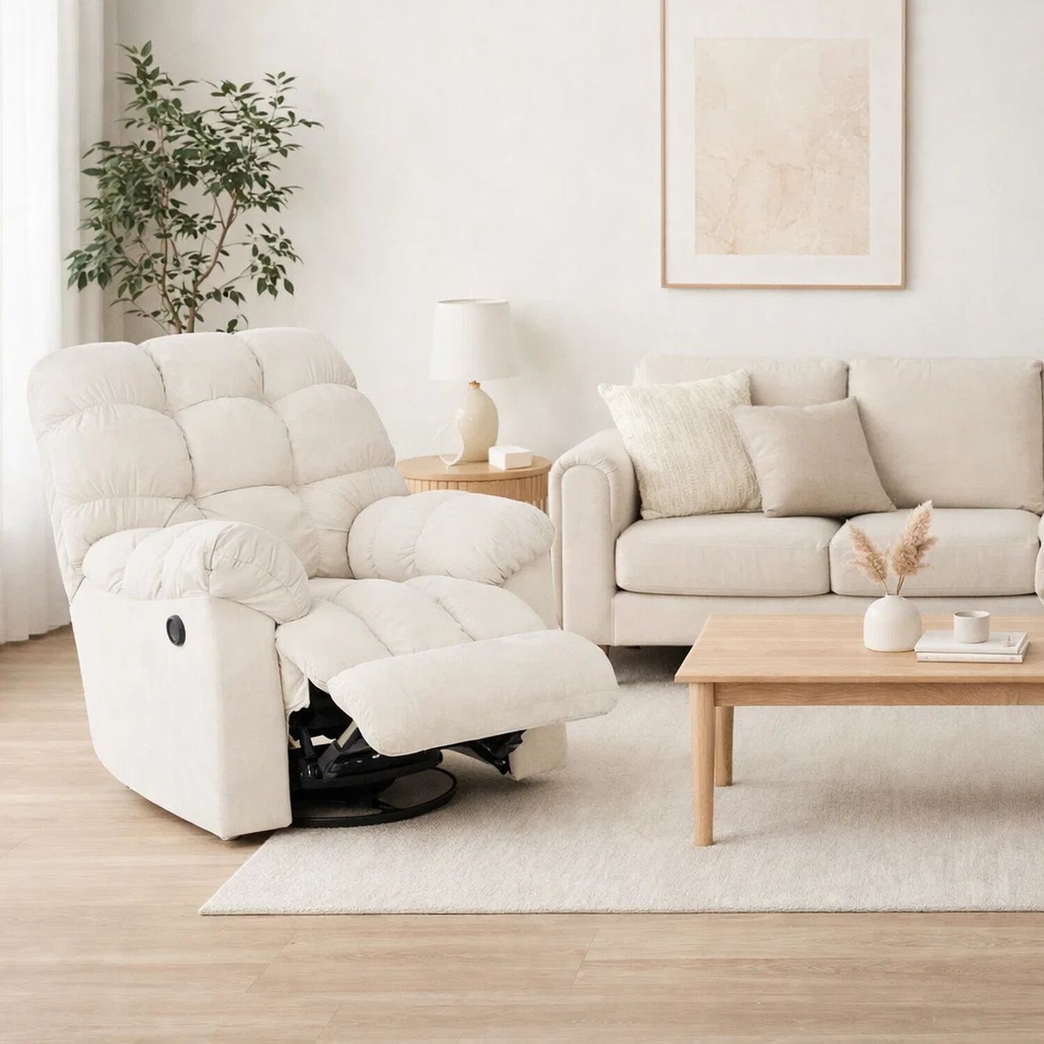 Berger Sill&oacute;n Leifur - Beige image number 2.0