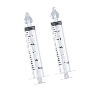 Jeringa Pack 2 Aspirador Nasal Para Lavado Mocos Nariz Bebe