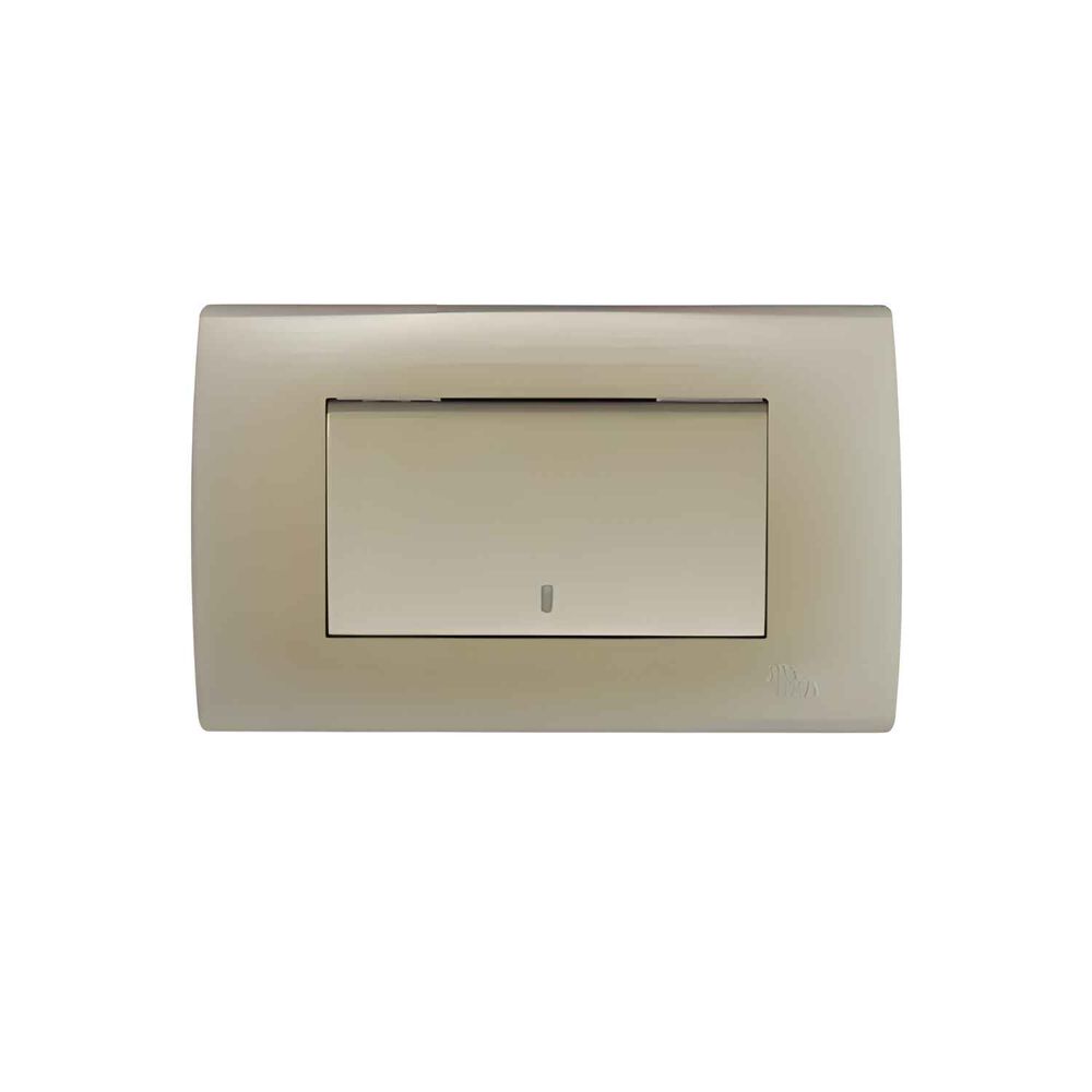 Interruptor 9/12 Tecl&oacute;n 10a Dorado A83-p06 - Art Dna image number 0.0