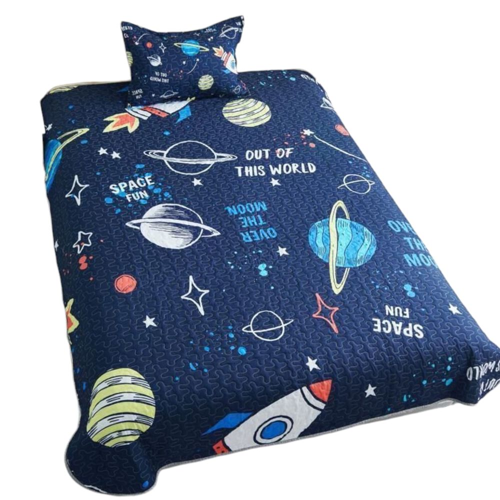 Cobertor De Verano 15 Plazas Quilt + 1 Funda Cubrecama 180x230cm image number 0.0
