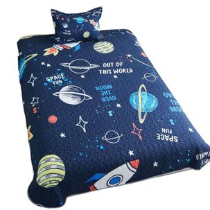 Cobertor De Verano 15 Plazas Quilt + 1 Funda Cubrecama 180x230cm