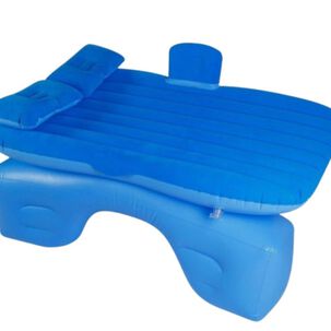 Colch&oacute;n Para Auto Inflable + Compresor 12v Y 2 Almohadas