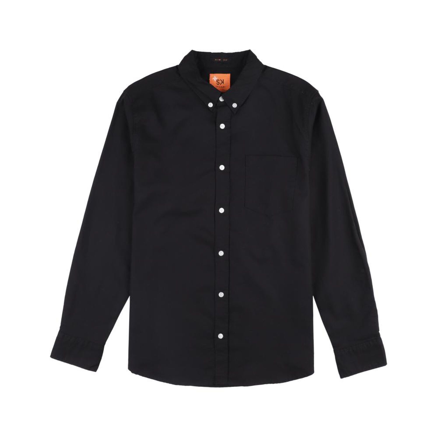 Camisa Lisa Slim Manga Larga Hombre Skuad image number 0.0