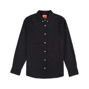 Camisa Lisa Slim Manga Larga Hombre Skuad