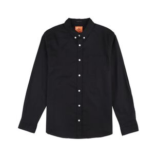 Camisa Lisa Slim Manga Larga Hombre Skuad