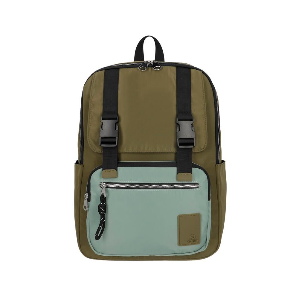 Mochila Notebook Xtrem Lexie Verde 15" image number 0.0