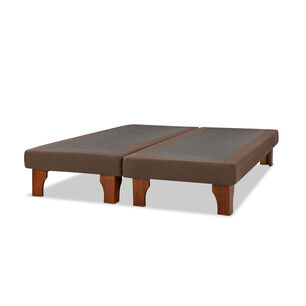 Base Europea Flex Europeo Chocolate / 2 Plazas