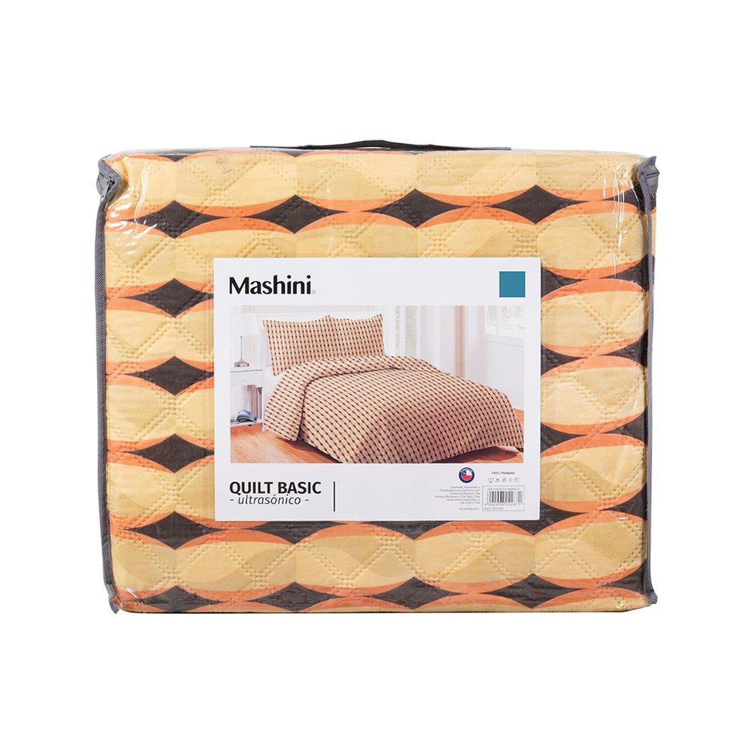 Cubrecama Quilt Cordoba Estampado 2 Plazas Murray image number 3.0