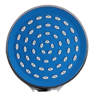 Mango Cabezal De Ducha Redondo Flujo Fijo Ergon&oacute;mico Azul