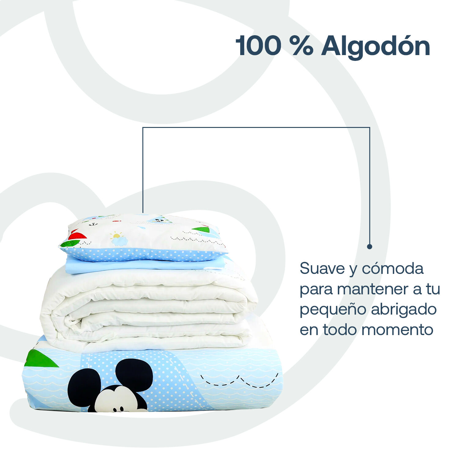 Set De Cuna Disney Mickey 100mkc image number 3.0