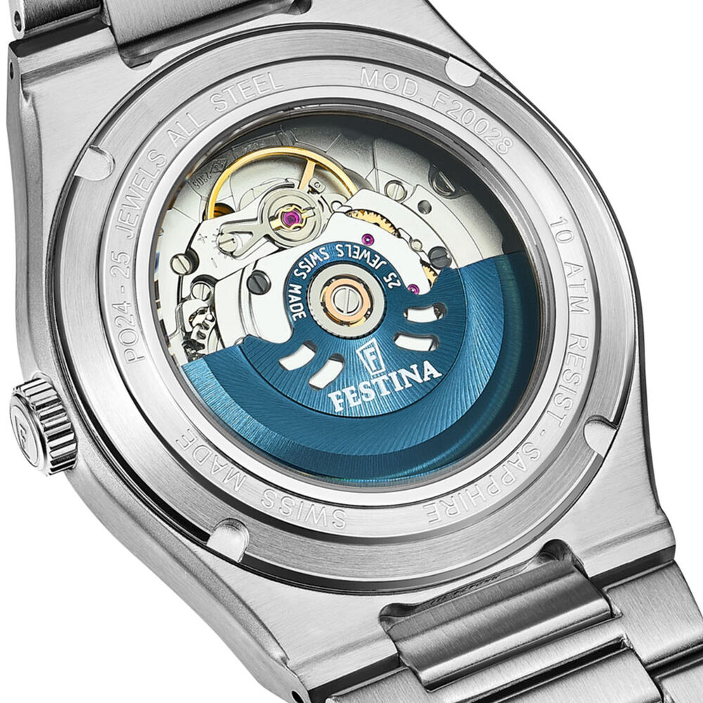 Reloj F20029/2 Festina Swiss Celeste Mujer My Swiss Time image number 1.0