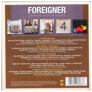 Foreigner - Original Album Series (5cd) | Cd