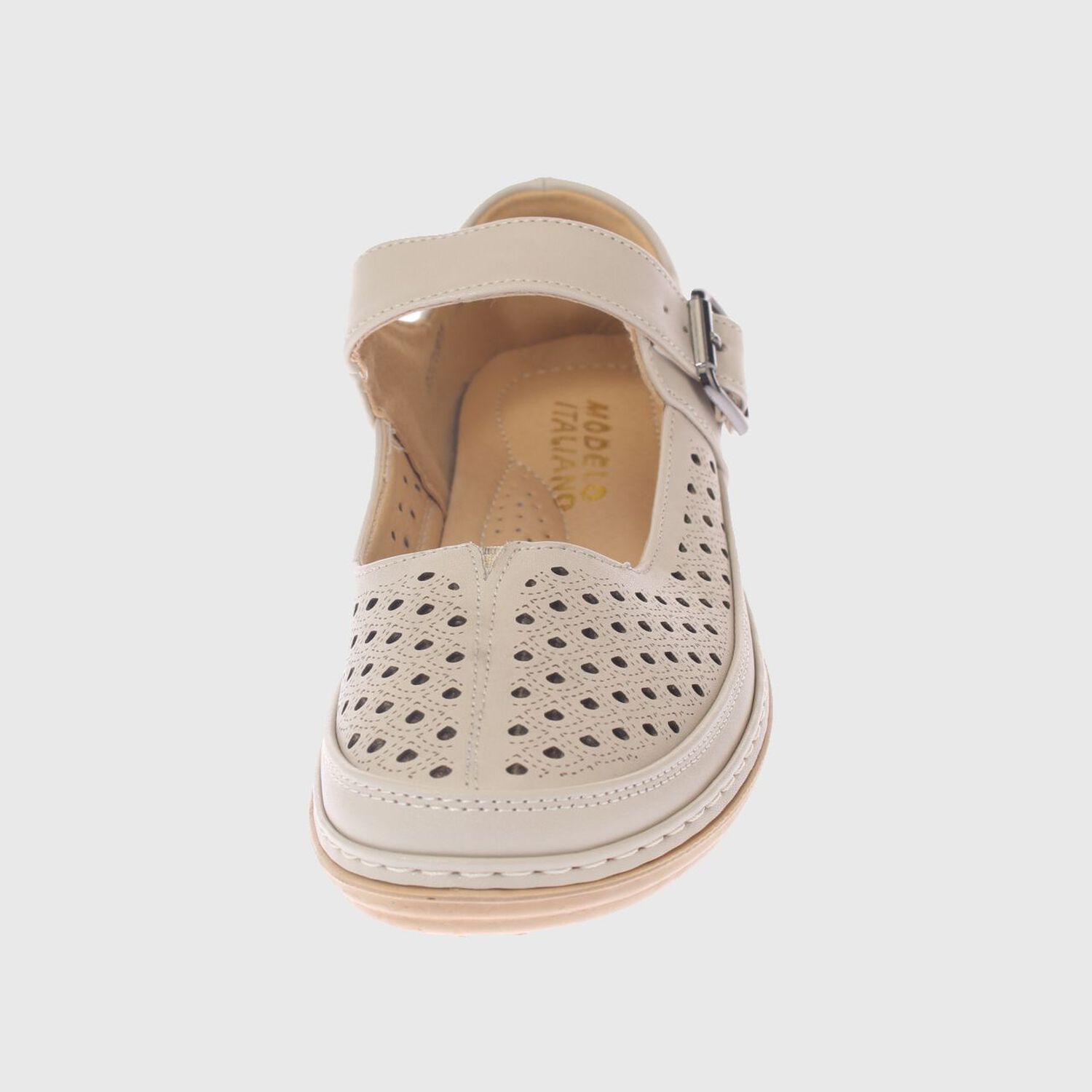 Sandalia Confort Negro Modelo Italiano Art. 5ask76801beige image number 2.0
