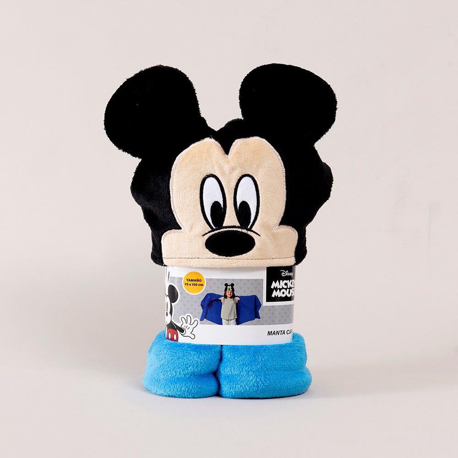 Manta Capucha 3d 70x150cm Mickey image number 2.0