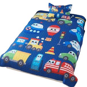 Cobertor De Verano 15 Plazas Quilt + 1 Funda Cubrecama 180x230cm