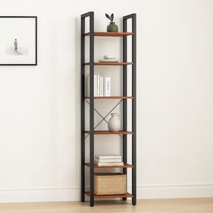 Estanter&iacute;a Industrial Blackline Con 6 Repisas 40x30x187.5