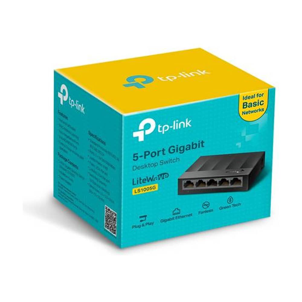 Switch De Escritorio De 5 Puertos Tp-link Ls1005g, 10/100/1000mbps image number 2.0